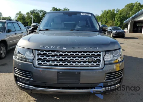 2016 Land Rover Range Rover Hse z USA, uszkodzony, nr VIN SALGS2PF3GA317640